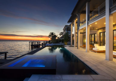 South Tampa Waterfront Infinity Pool